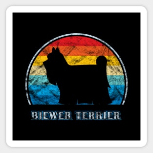 Biewer Terrier Vintage Design Dog Sticker